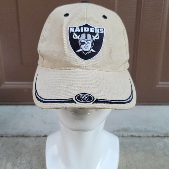 Vtg 90s Twins Enterprise Oakland Raiders Hat - Picture 2 of 8
